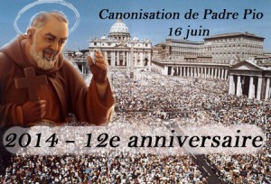 Place St Pierre Canonisation P Pio 12e anniversaire copie